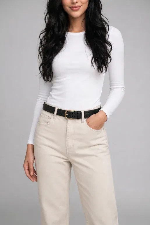 Royalfashion Damen-Gürtel mit Lochmuster